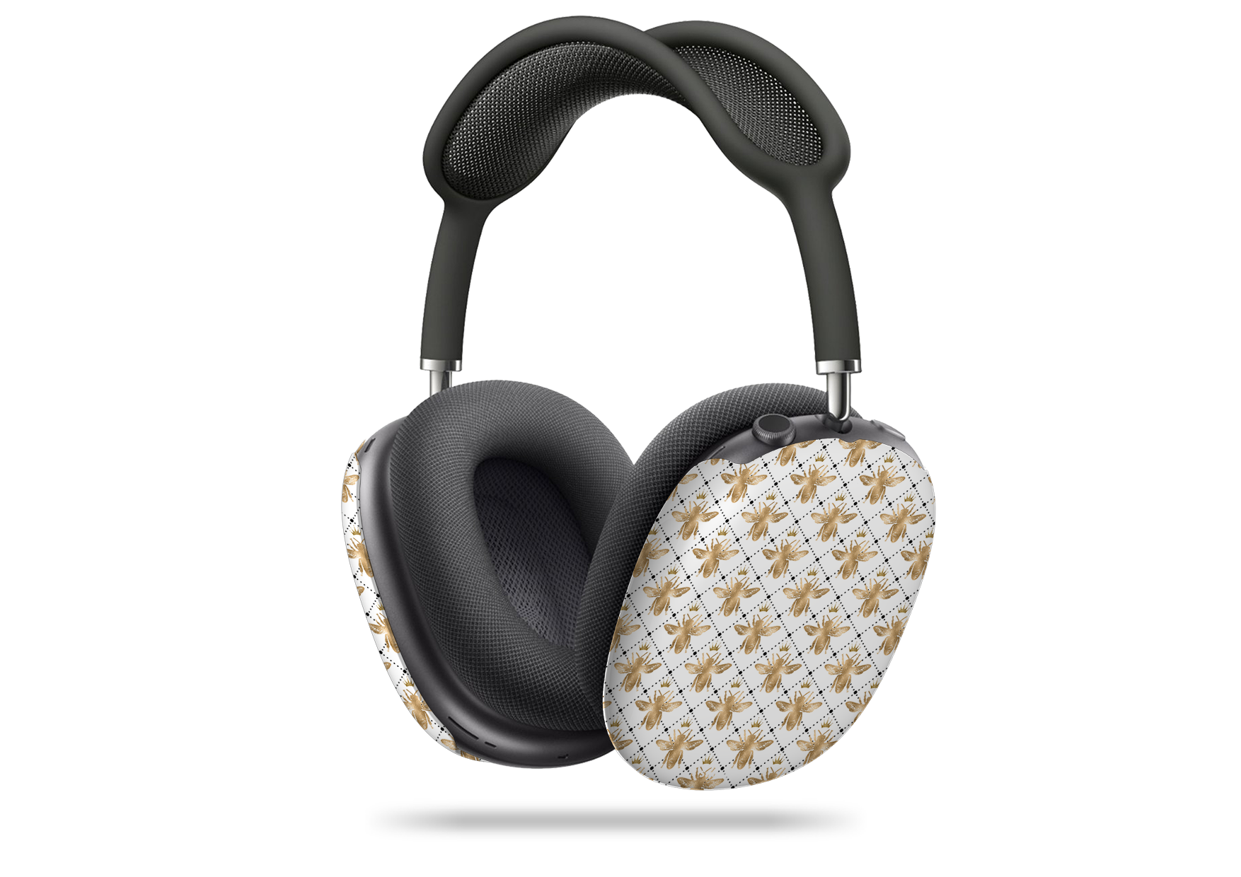 Golden White Bees Airpod Max Case