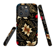 iPhone MagSafe Tough Case -  Golden Winter Floral