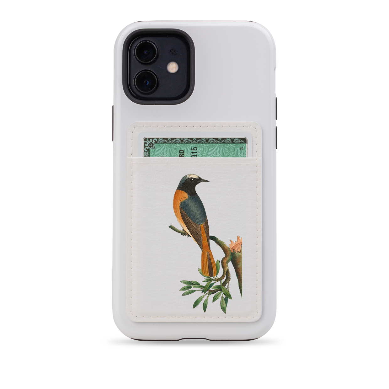 Gorgeous Bird MagSafe Wallet- White