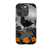 iPhone Tough Case - Gothic Crow By Abby Jacobs