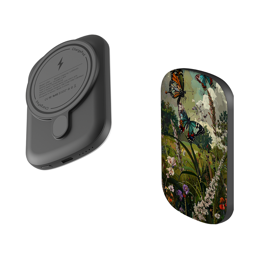 MagSafe Power Bank - Green Vyne Tall Grass