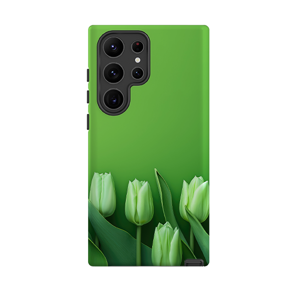 Samsung Tough Case - Green Floral