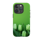 iPhone Tough Case -Green Floral