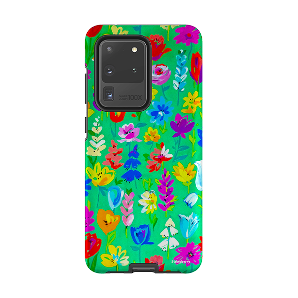Samsung Tough Case - Green Garden By Sarah Campbell