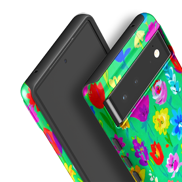 Google Tough Case -  Green Garden By Sarah Campbell