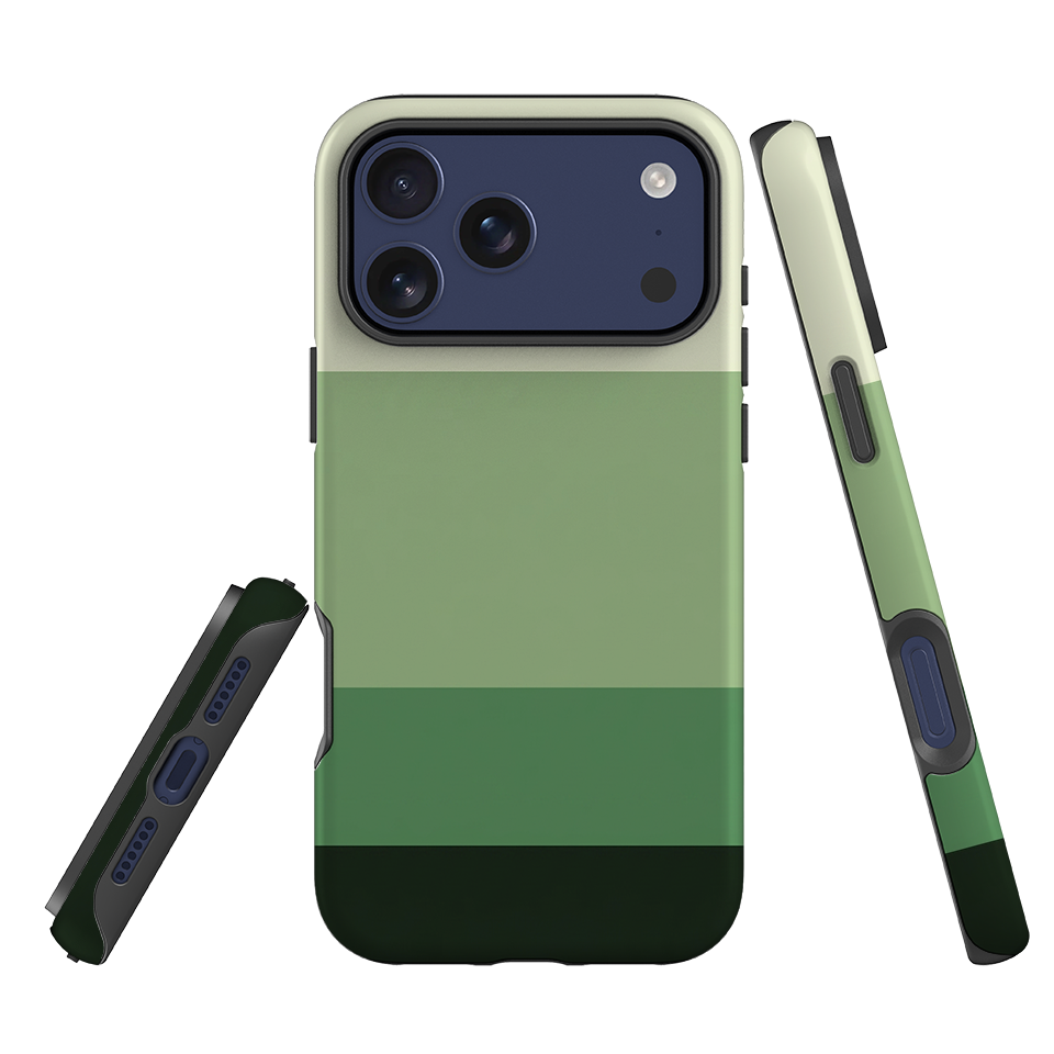 iPhone Tough Case - Green Gradient