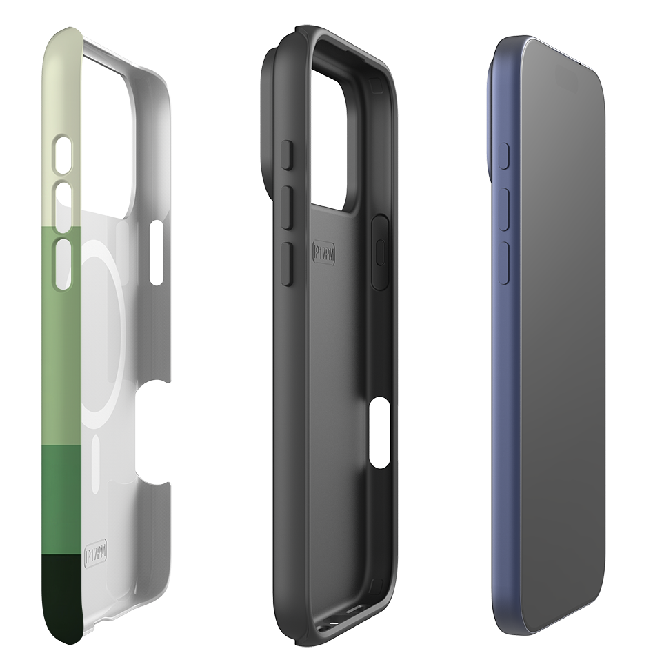 iPhone MagSafe Tough Case - Green Gradient