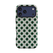 iPhone Tough Case - Green Medallion
