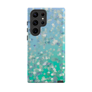 Samsung Tough Case - Green Stars