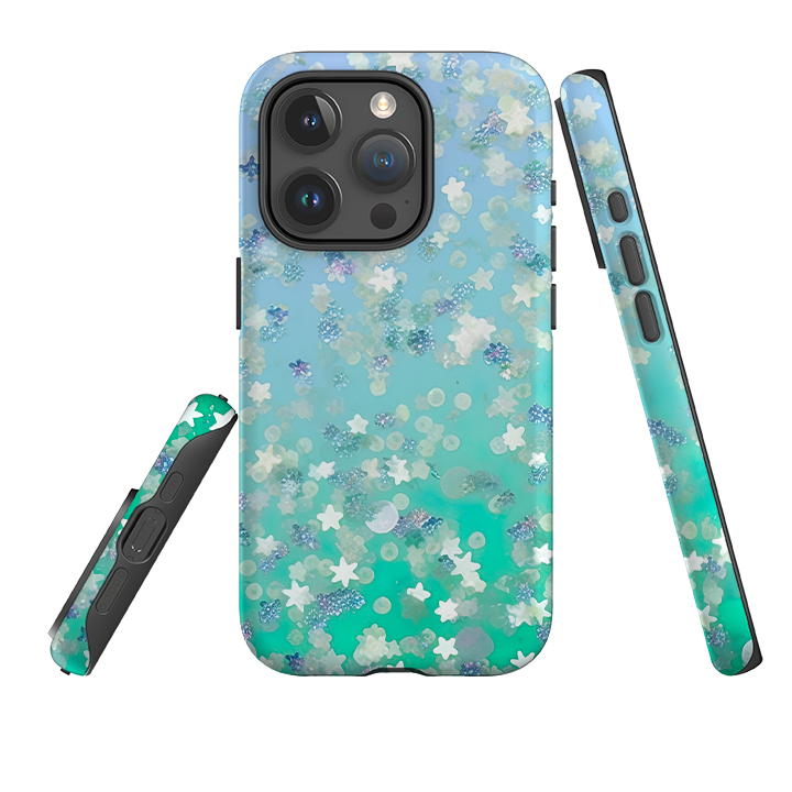 iPhone Case - Green Stars