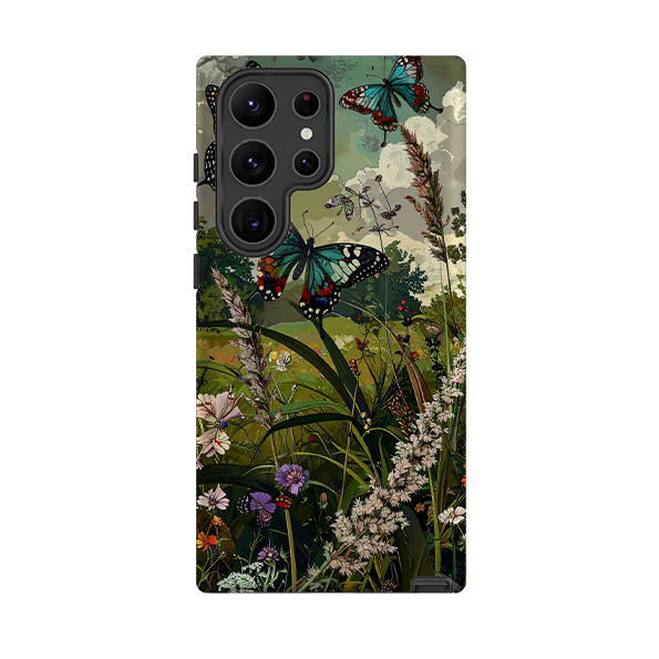 Samsung Tough Case - Green Vyne Tall Grass