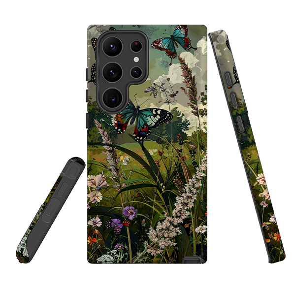 Samsung Tough Case - Green Vyne Tall Grass