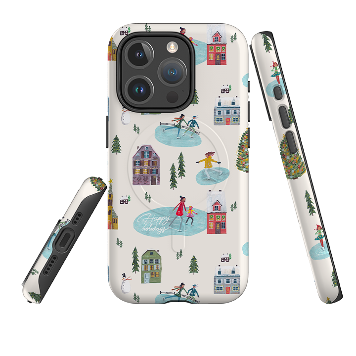 iPhone MagSafe Tough Case -  Happy Holidays By Caroline Bonne Muller