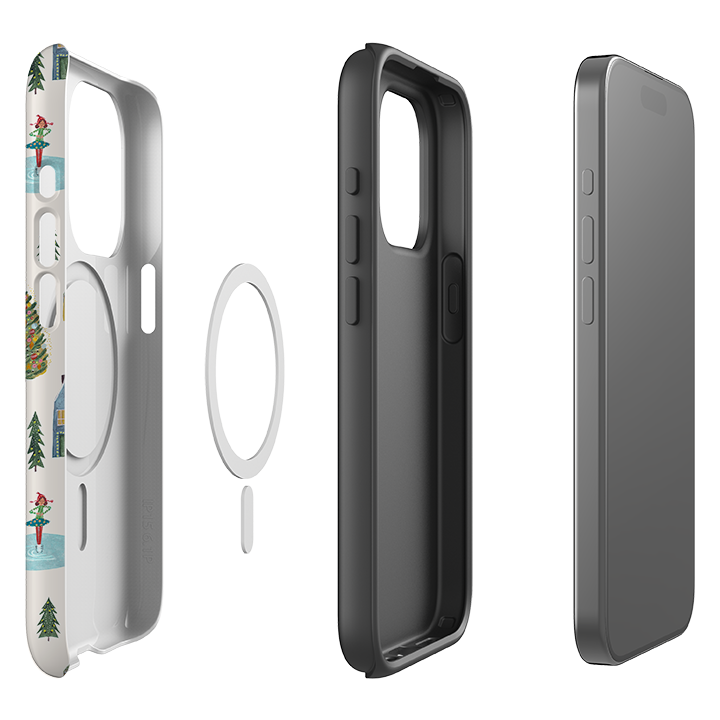 iPhone MagSafe Tough Case -  Happy Holidays By Caroline Bonne Muller
