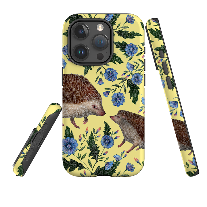 iPhone Tough Case - Hedgehogs By Catherine Rowe