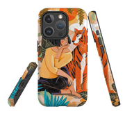 iPhone MagSafe Tough Case -  Hello Tiger By Caroline Bonne Muller