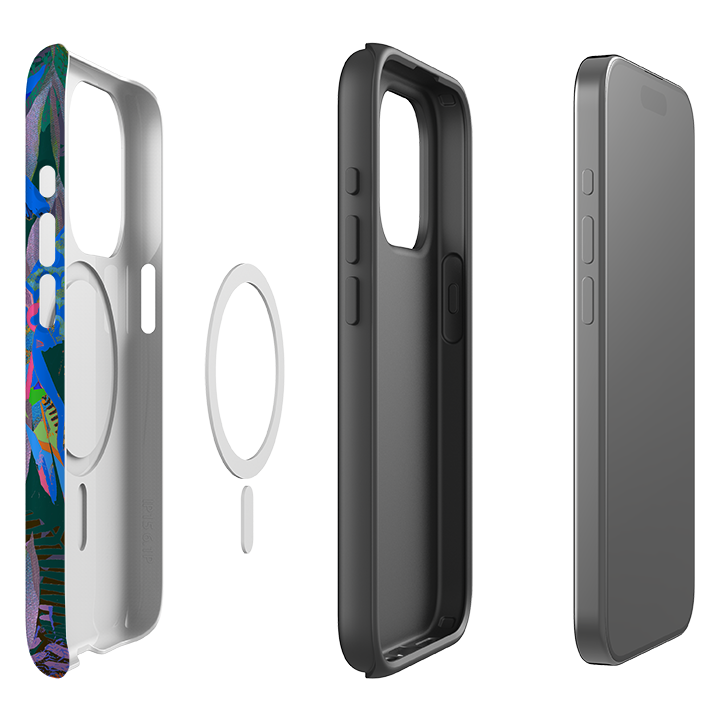 iPhone MagSafe Tough Case -  Hummingbird Forest By Tiffany Lynch