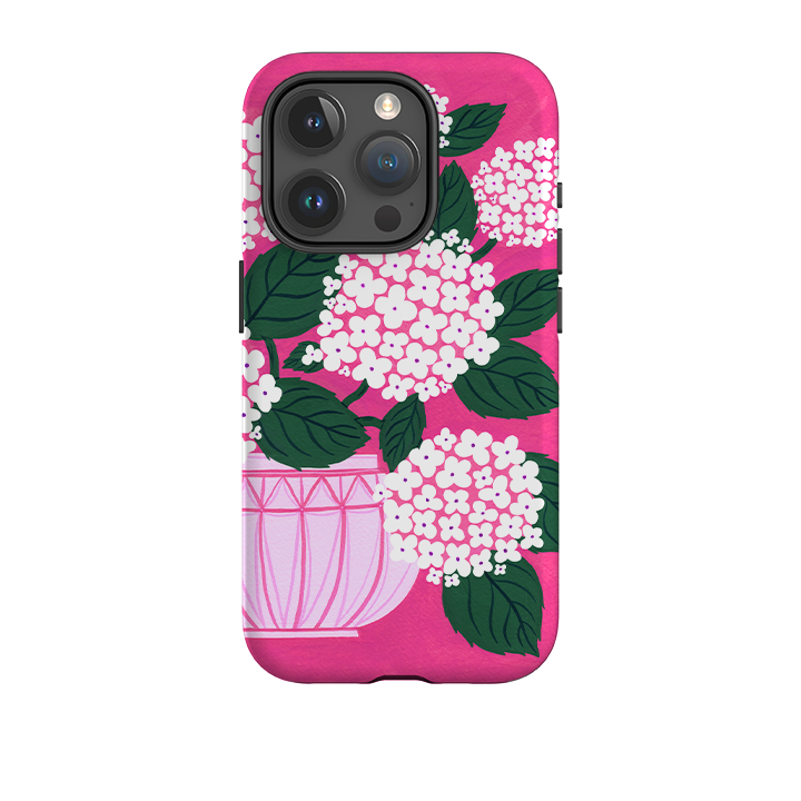 iPhone Tough Case - Hydrangea By Madalina Andronic