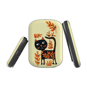 MagSafe Power Bank - Halloween Folk Cat By Tracey English
