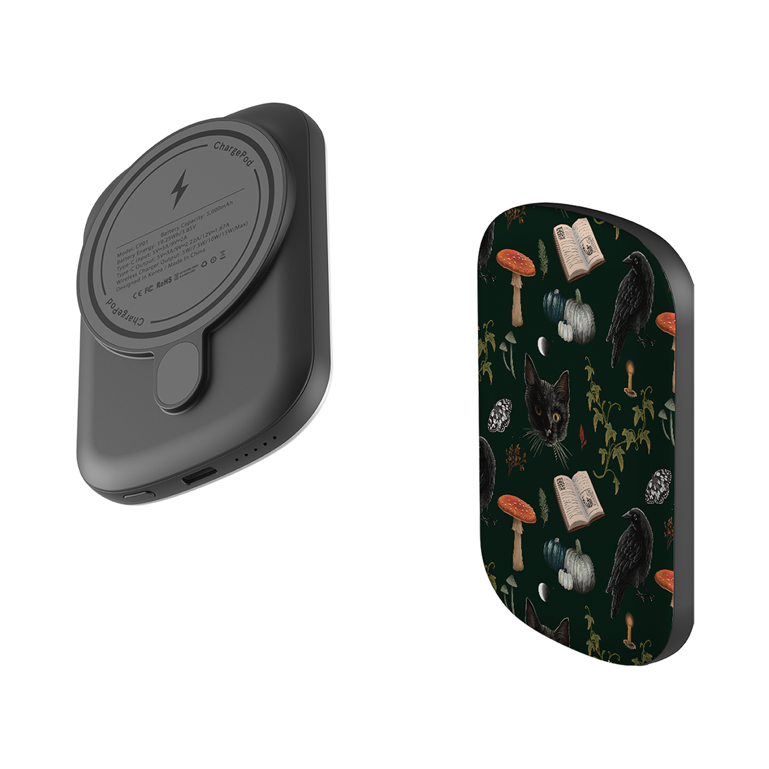 MagSafe Power Bank - Halloween Pattern I By Anna Stead