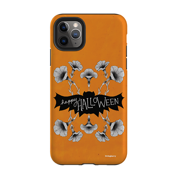 iPhone Tough Case - Halloween Bat By Nina Pace