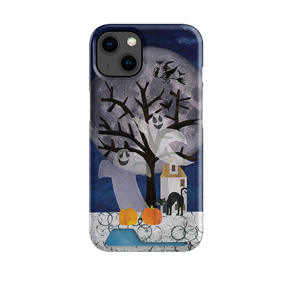 Halloween Moon Case and Card Case By Tracey English