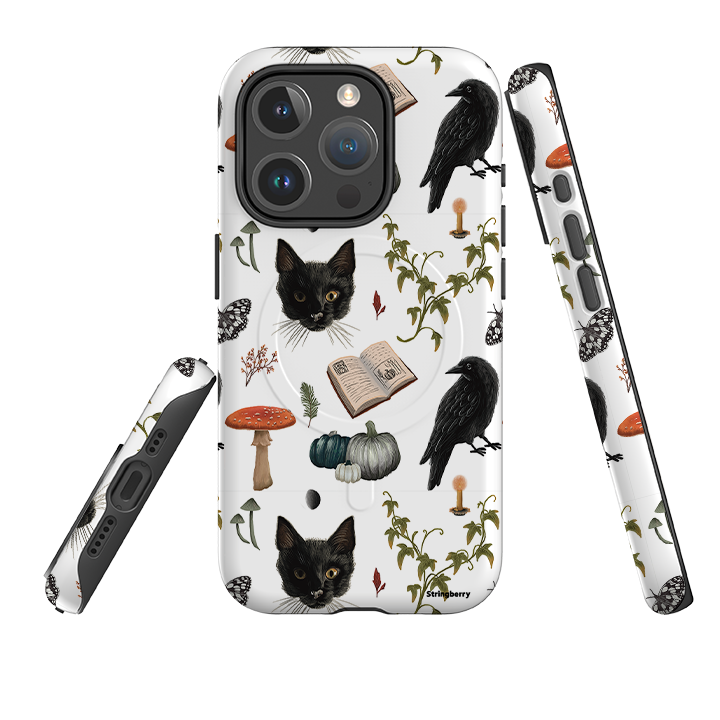 iPhone MagSafe Tough Case -  Halloween Pattern II By Anna Stead
