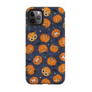 iPhone Tough Case - Halloween Pumpkin Dark By Ali Brookes