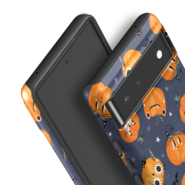 Google Tough Case -  Halloween Pumpkin Dark By Ali Brookes