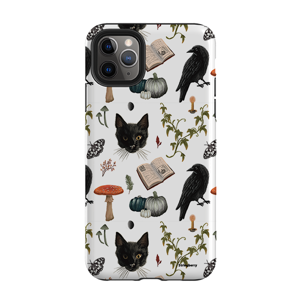 iPhone Tough Case - Halloween Pattern II By Anna Stead
