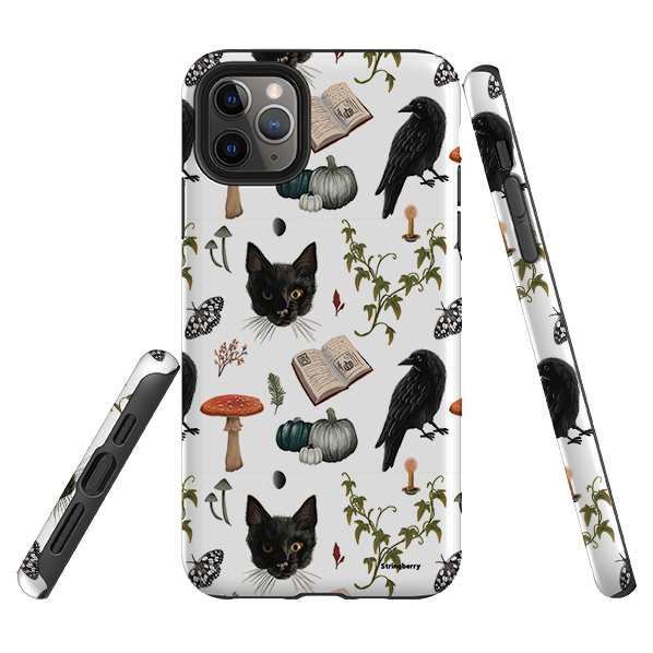 iPhone Tough Case - Halloween Pattern II By Anna Stead