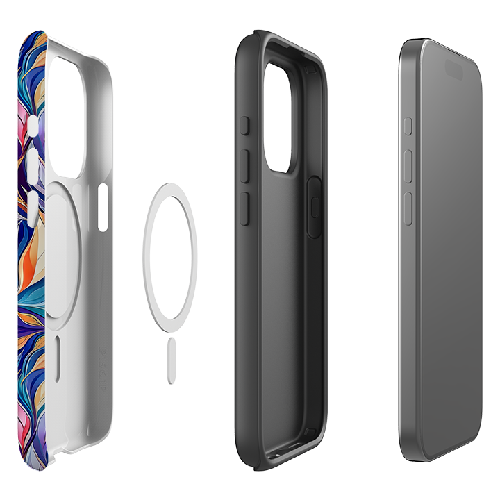 iPhone MagSafe Tough Case - Hampton Leaves
