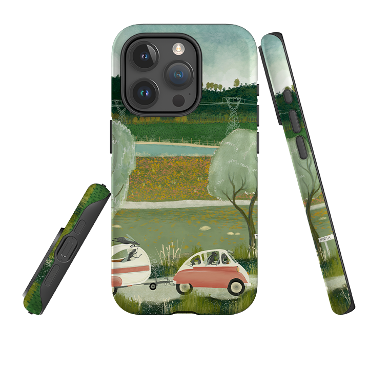 iPhone Tough Case - Happy Holidays-1 By Katherine Quinn