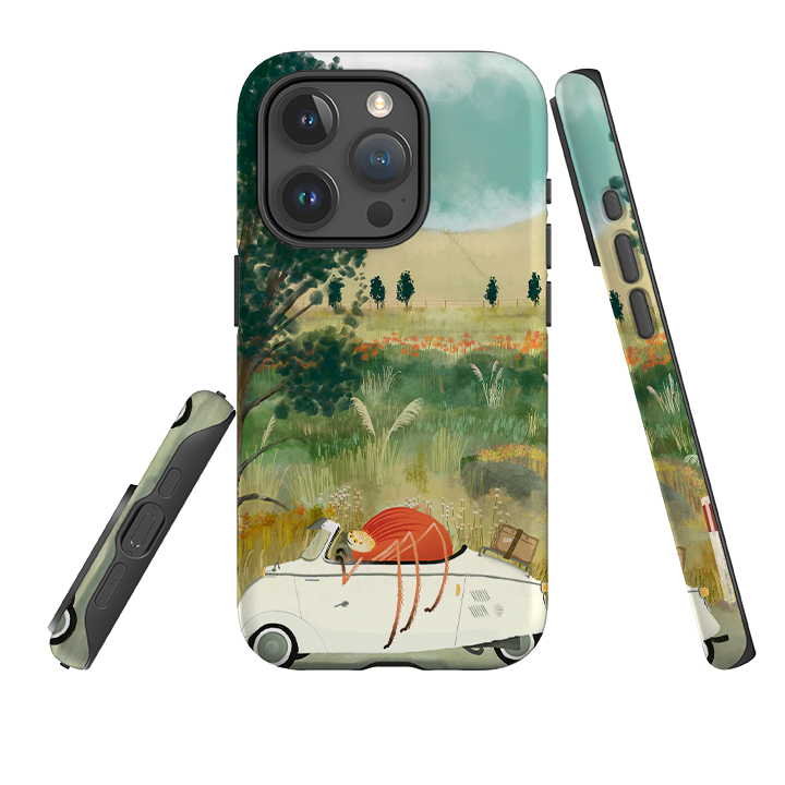 iPhone Tough Case - Happy Travels By Katherine Quinn