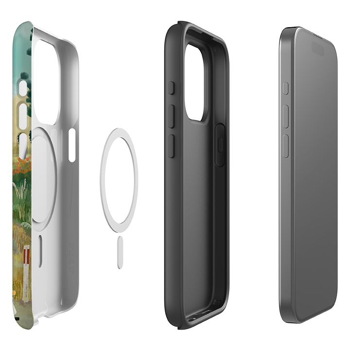 iPhone MagSafe Tough Case -  Happy Travels By Katherine Quinn