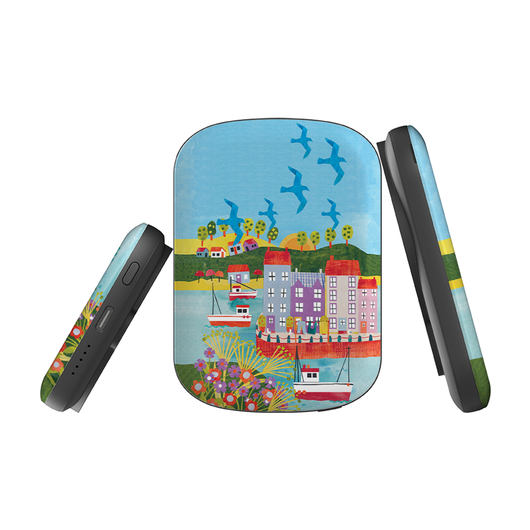 MagSafe Power Bank - Harbour Side By Tracey English