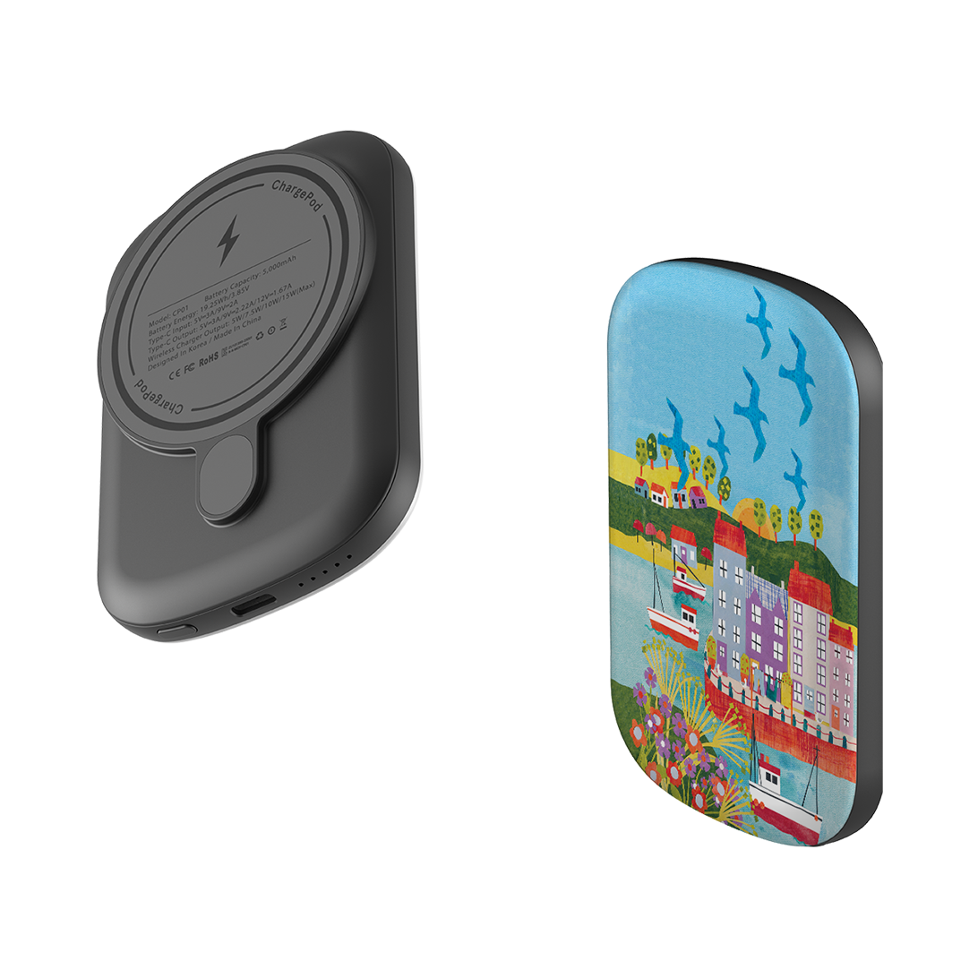 MagSafe Power Bank - Harbour Side By Tracey English