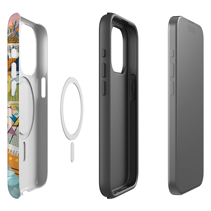 iPhone MagSafe Tough Case - Harbour 2 By Ali Brookes