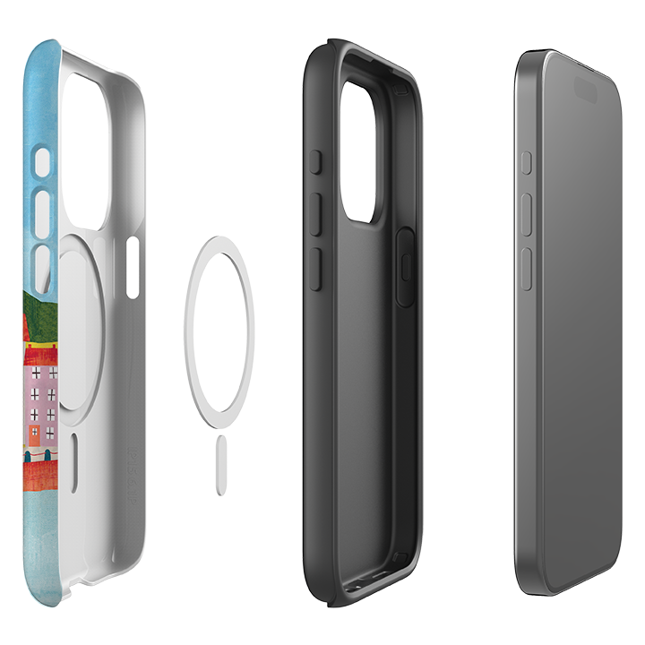iPhone MagSafe Tough Case - Harbour Side By Tracey English