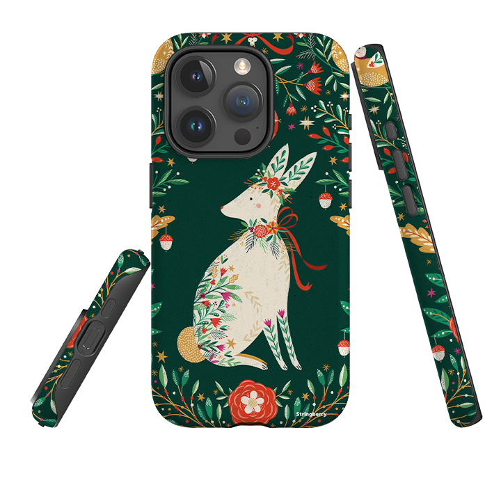 iPhone Tough Case - Hare III By Ali Brookes