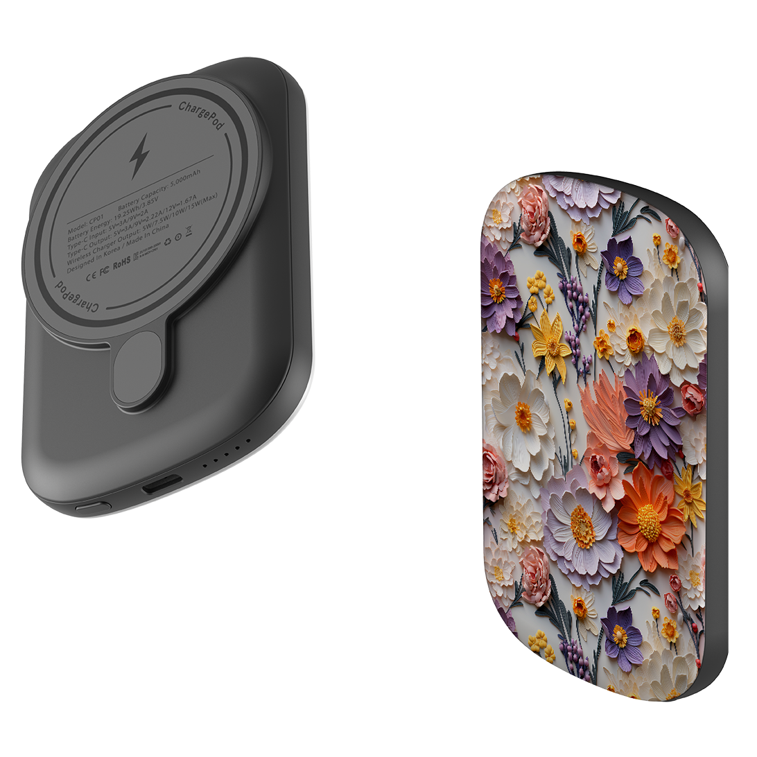 MagSafe Power Bank - Haruki Floral