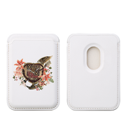 Heart Of Steel MagSafe Wallet- White