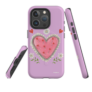 iPhone MagSafe Tough Case -  Heart Pin Cushion By Catherine Rowe