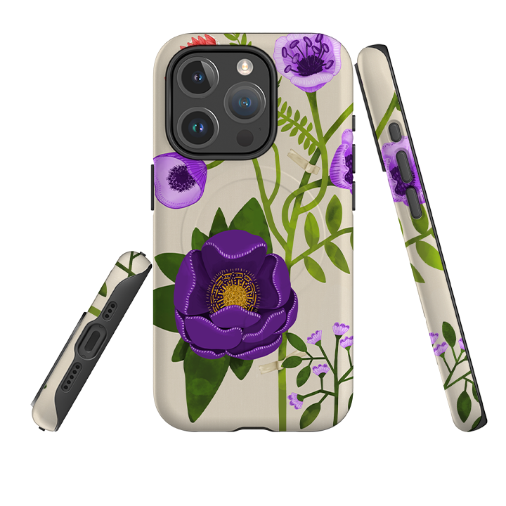 iPhone MagSafe Tough Case -  Herbarium Oracle By Nina Pace