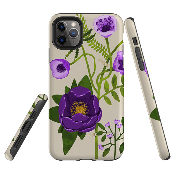 iPhone Tough Case - Herbarium Oracle By Nina Pace