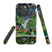 iPhone MagSafe Tough Case -  Heron Fishing By Bex Parkin