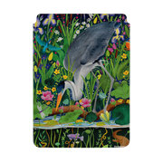 Heron Fishing By Bex Parkin Laptop, Kindle & iPad Sleeve