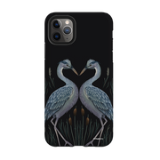 iPhone Tough Case - Heron Pair By Anna Stead