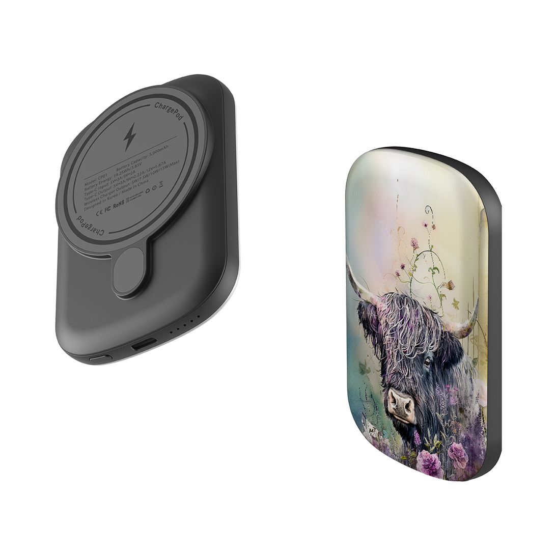 MagSafe Power Bank - Highland Cow II