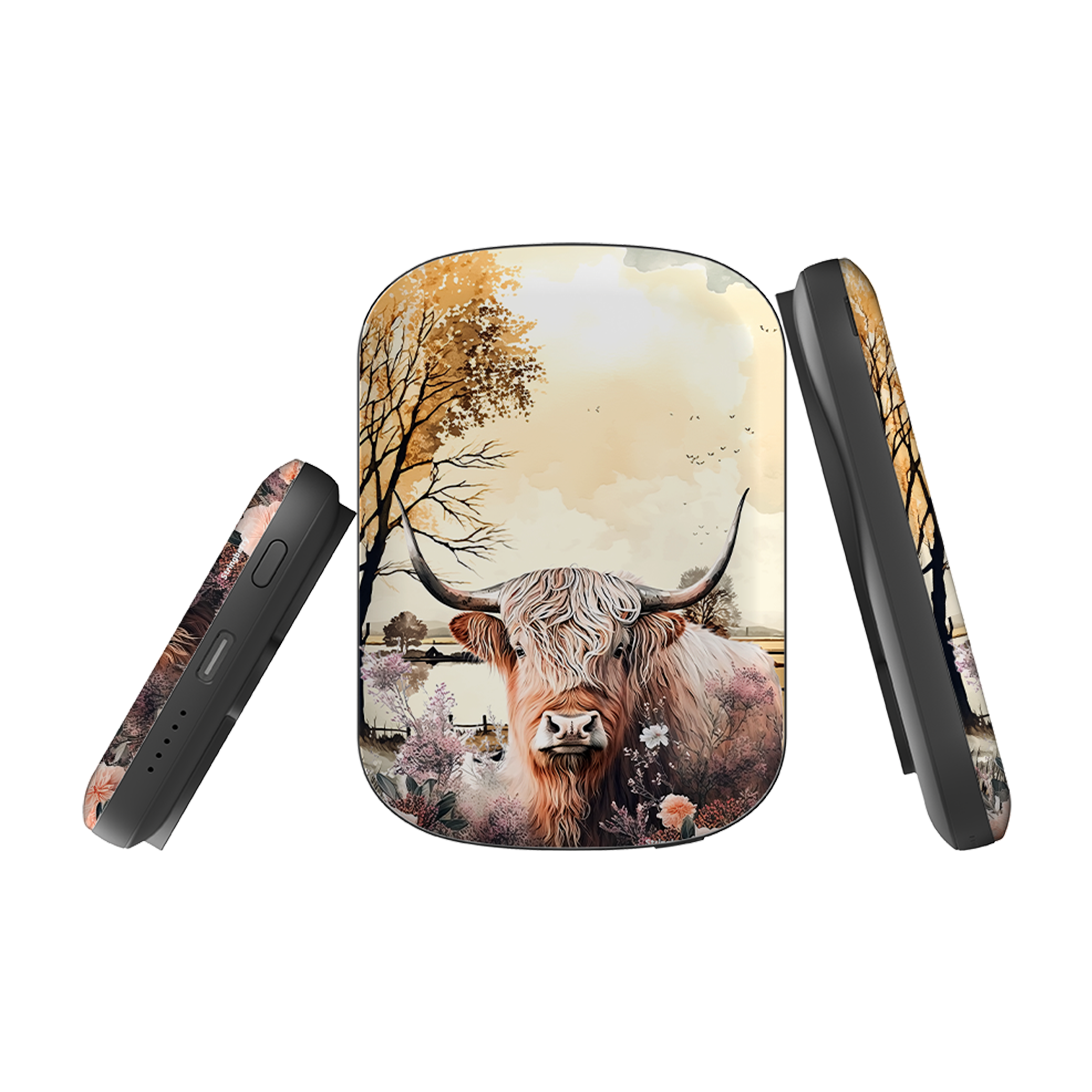 MagSafe Power Bank - Highland Cow IV